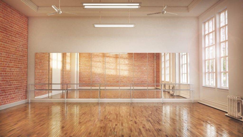 Dance Or Ballet Studio Interior