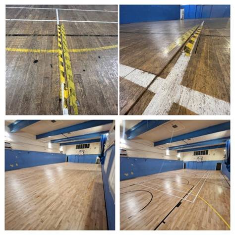 The Bradfield Club Gymnasium (before & After 2)