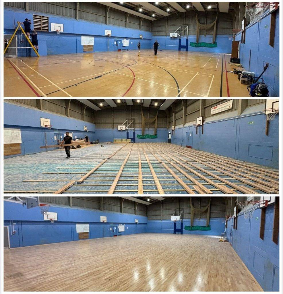 Gymnasium Floor Renovation