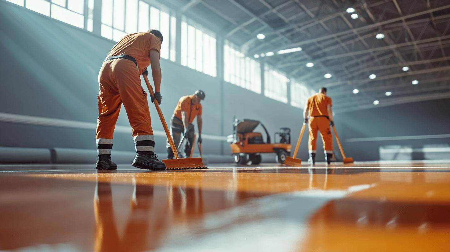 Professional Maintenance Services For Sports Floors 1