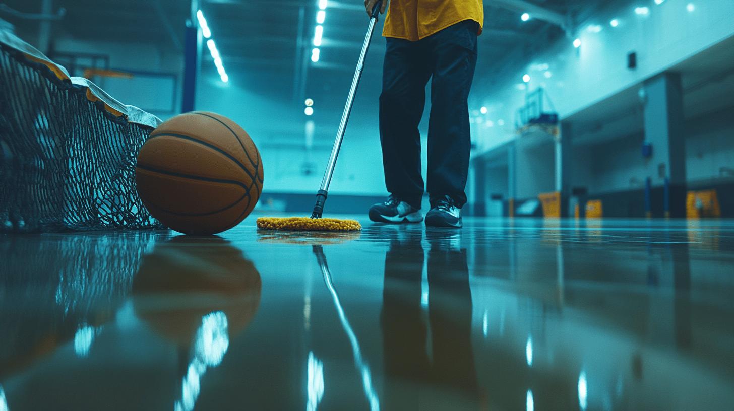 Deep Cleaning Boosting Sports Hall Floor Longevity 4