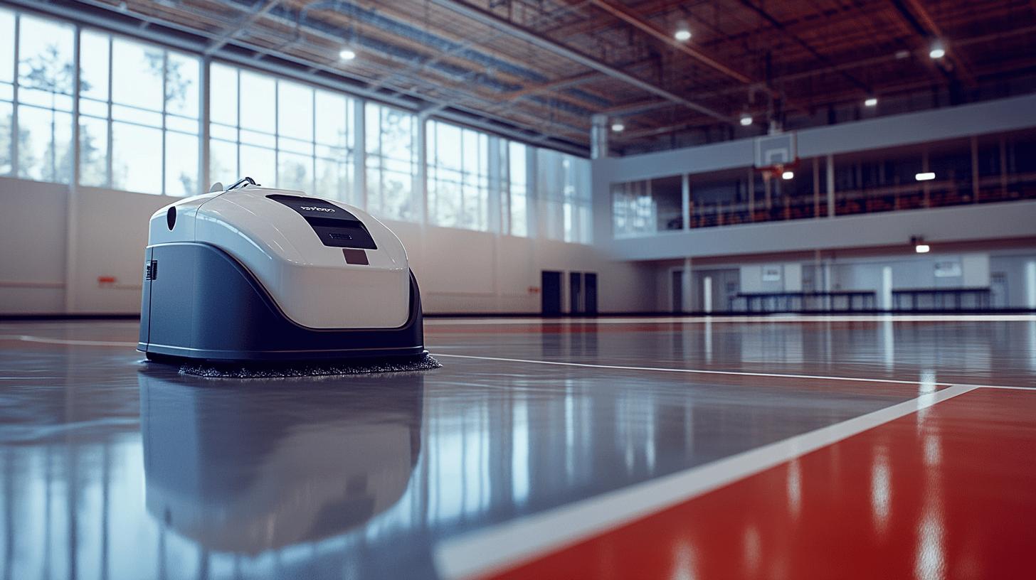 Deep Cleaning Robots Elevate Large Court Maintenance 1