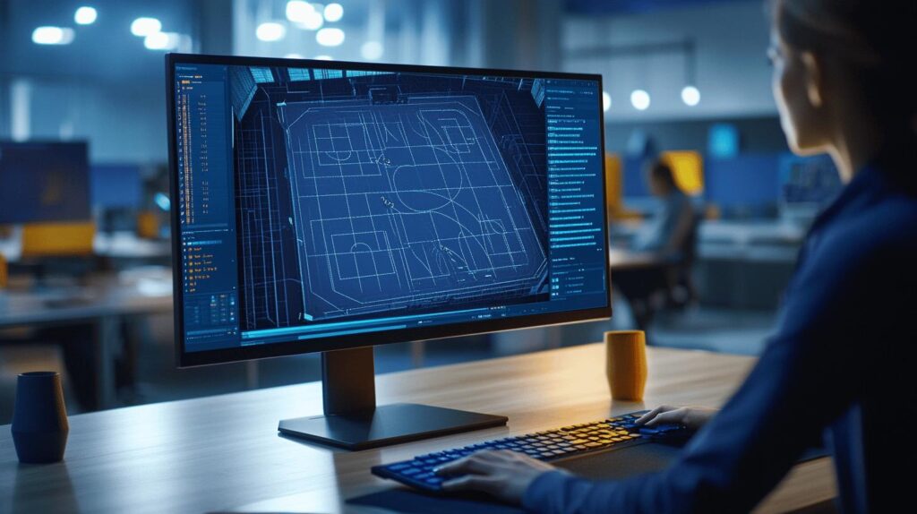 Game Line Layout Software Transform Courts In 3d Today 1