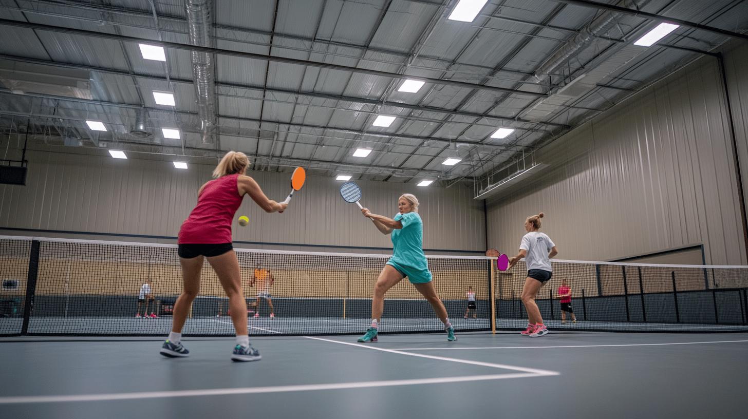 Pickleball Popularity Surge Select Ideal Indoor Surface 1