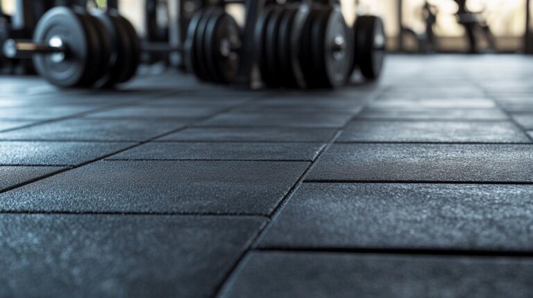 Resilient Rubber Tiles Enhance Free Weight Zones 1