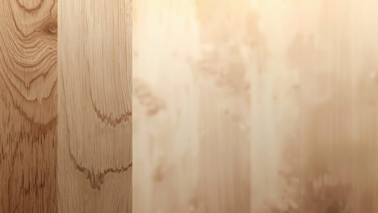 Close-up of wooden surface with visible grain patterns